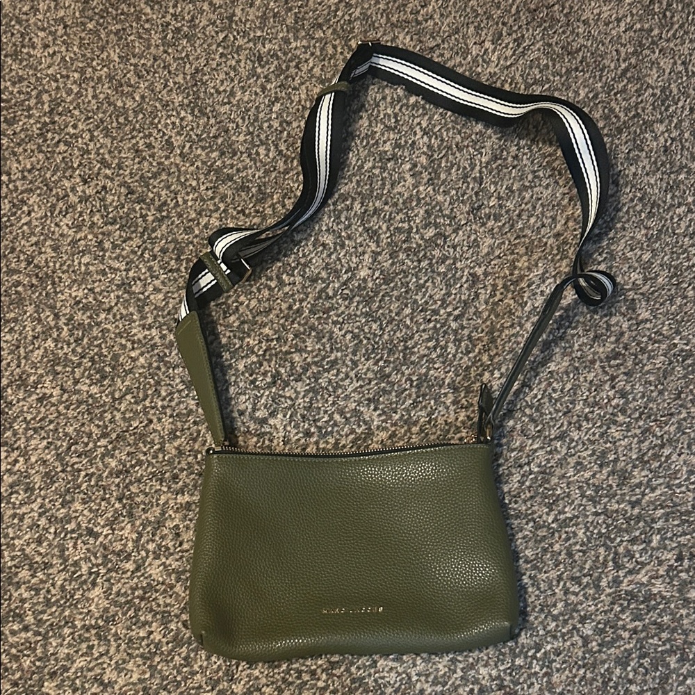 Marc Jacobs Olive Green Crossbody Bag
